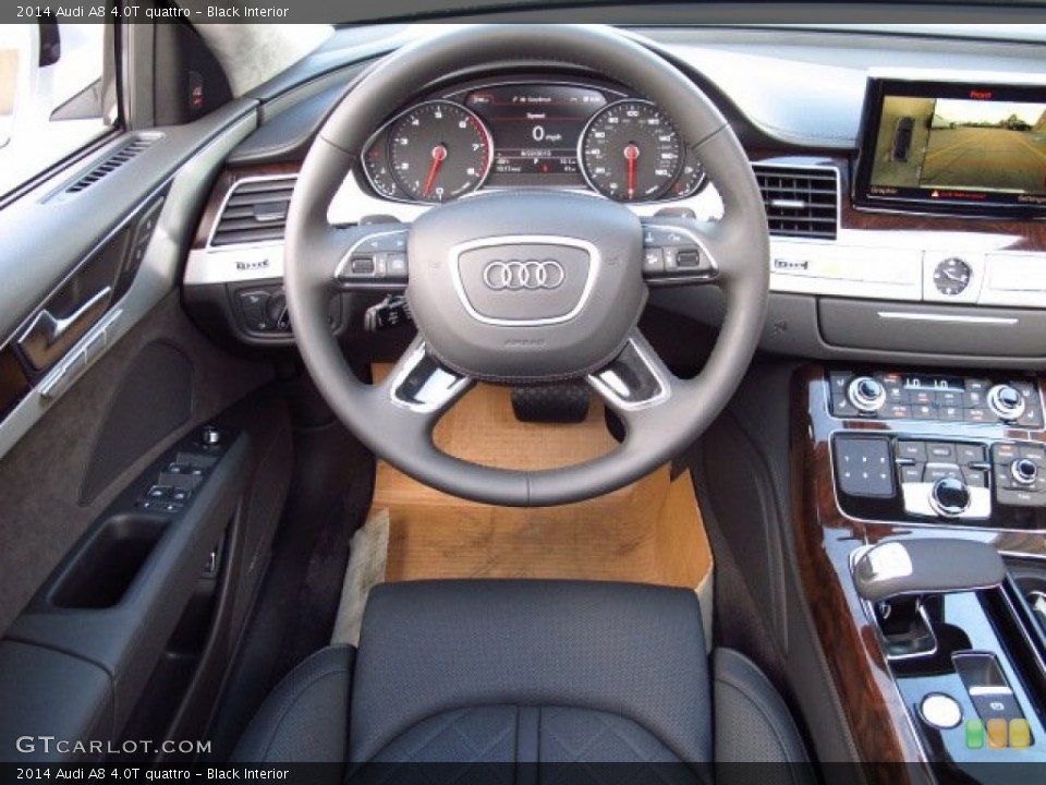 Black Interior Dashboard for the 2014 Audi A8 4.0T quattro #89798369