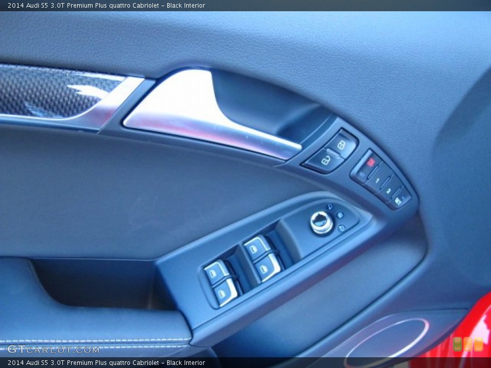 Black Interior Controls for the 2014 Audi S5 3.0T Premium Plus quattro Cabriolet #89799755