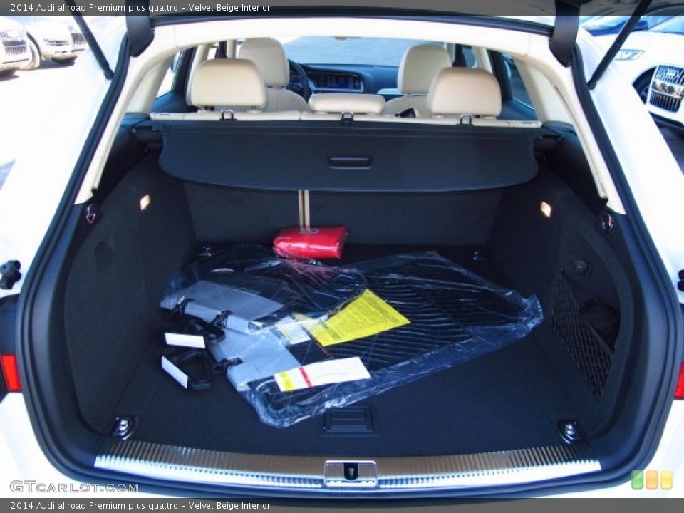Velvet Beige Interior Trunk for the 2014 Audi allroad Premium plus quattro #89801996