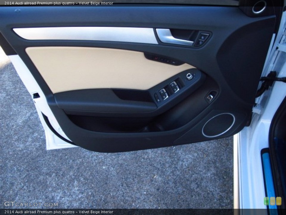 Velvet Beige Interior Door Panel for the 2014 Audi allroad Premium plus quattro #89802044