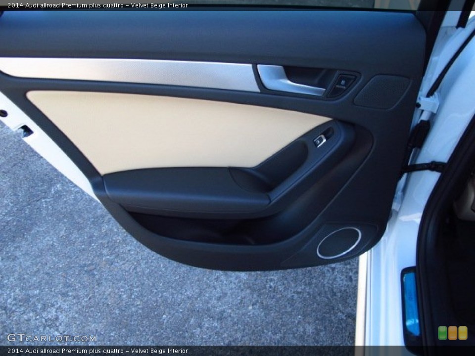 Velvet Beige Interior Door Panel for the 2014 Audi allroad Premium plus quattro #89802083