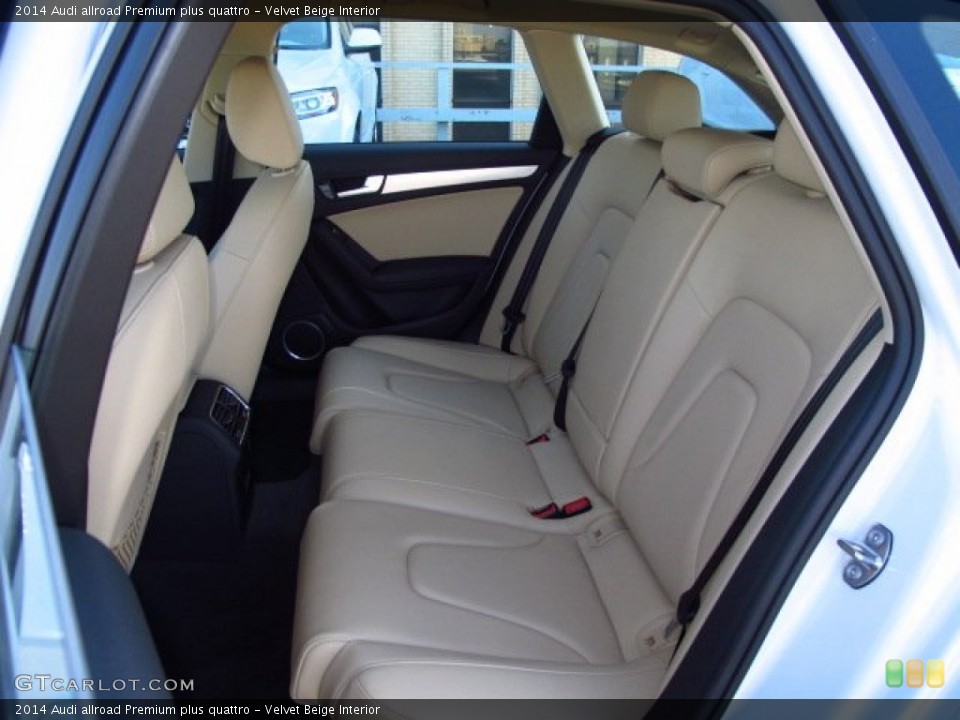 Velvet Beige Interior Rear Seat for the 2014 Audi allroad Premium plus quattro #89802101