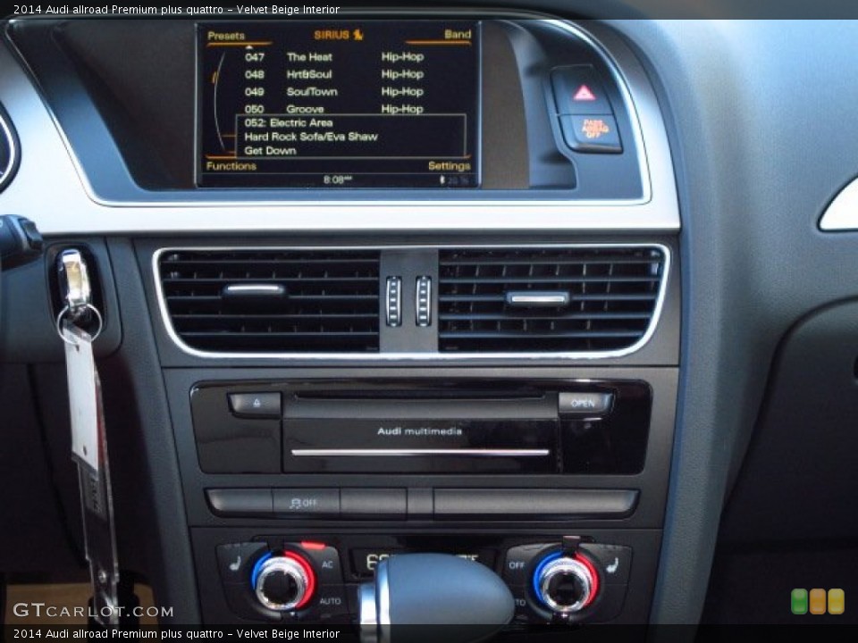Velvet Beige Interior Controls for the 2014 Audi allroad Premium plus quattro #89802233