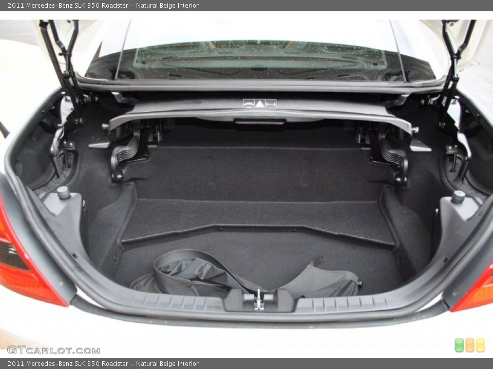 Natural Beige Interior Trunk for the 2011 Mercedes-Benz SLK 350 Roadster #89802260