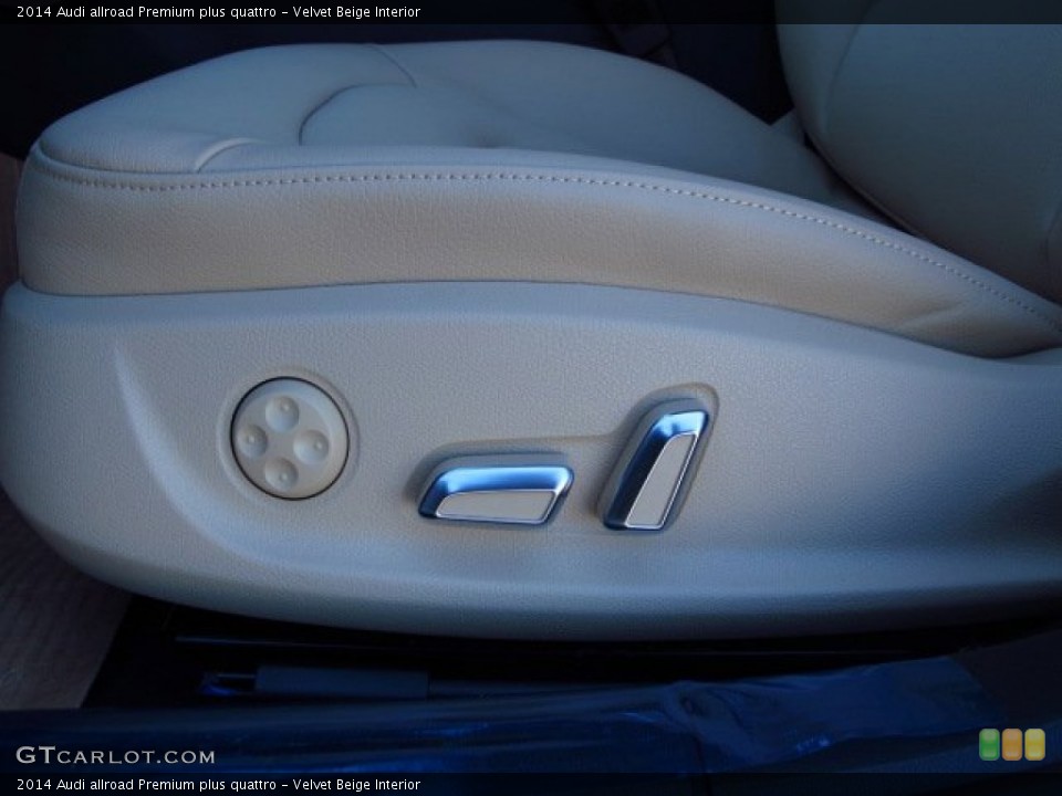 Velvet Beige Interior Controls for the 2014 Audi allroad Premium plus quattro #89802296