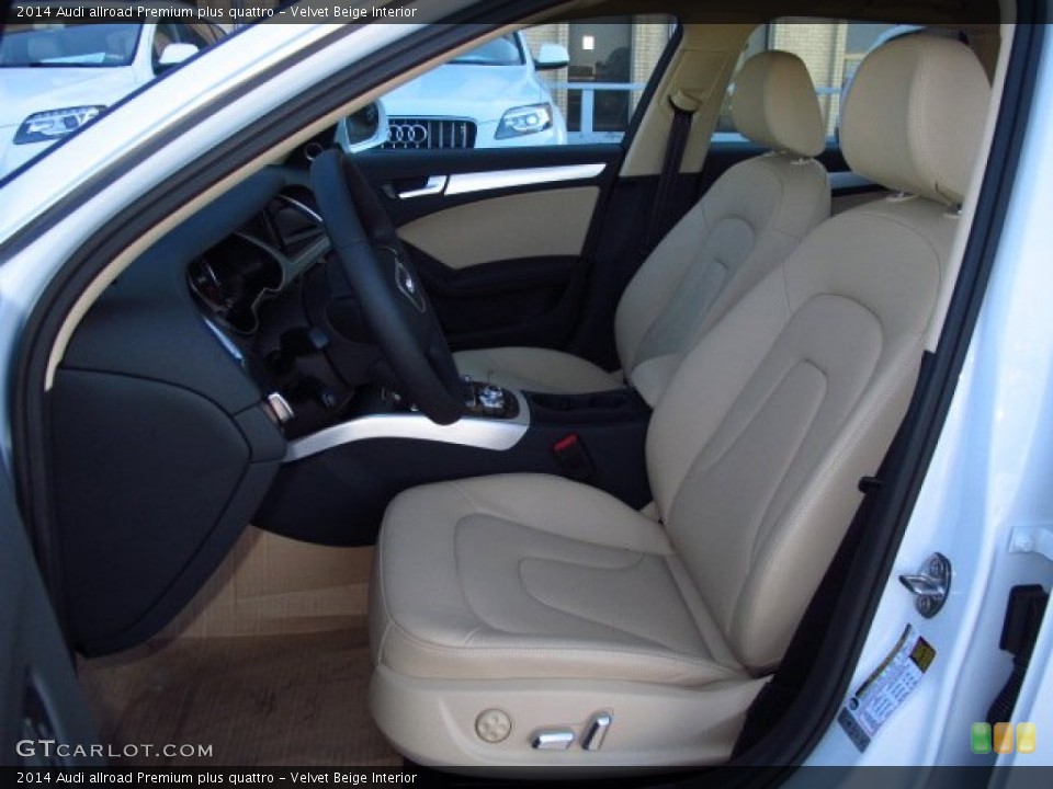 Velvet Beige Interior Front Seat for the 2014 Audi allroad Premium plus quattro #89802522