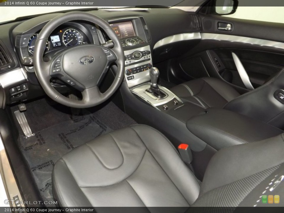 Graphite Interior Prime Interior for the 2014 Infiniti Q 60 Coupe Journey #89804795