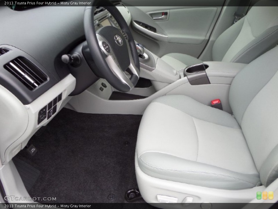 Misty Gray Interior Photo for the 2013 Toyota Prius Four Hybrid #89805665