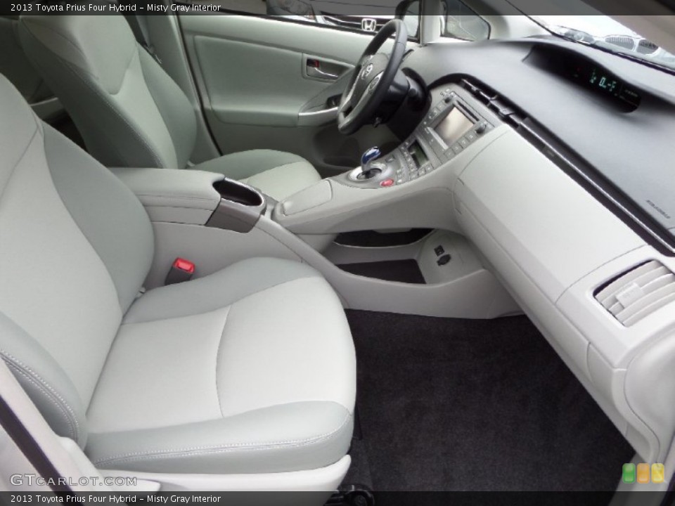 Misty Gray Interior Photo for the 2013 Toyota Prius Four Hybrid #89805698