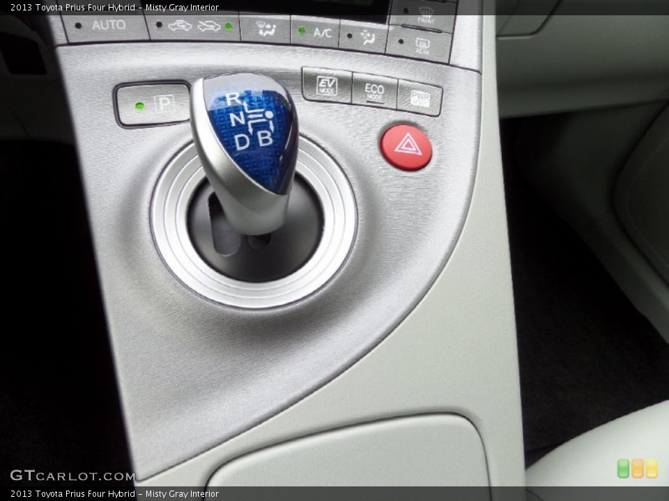 Misty Gray Interior Transmission for the 2013 Toyota Prius Four Hybrid #89805782