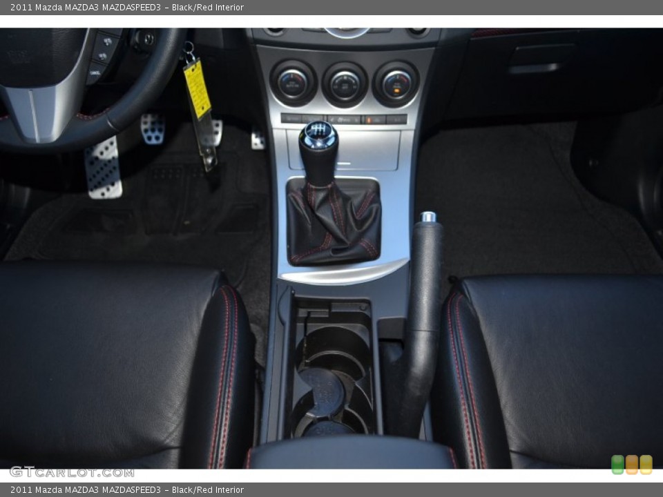 Black/Red Interior Transmission for the 2011 Mazda MAZDA3 MAZDASPEED3 #89807285