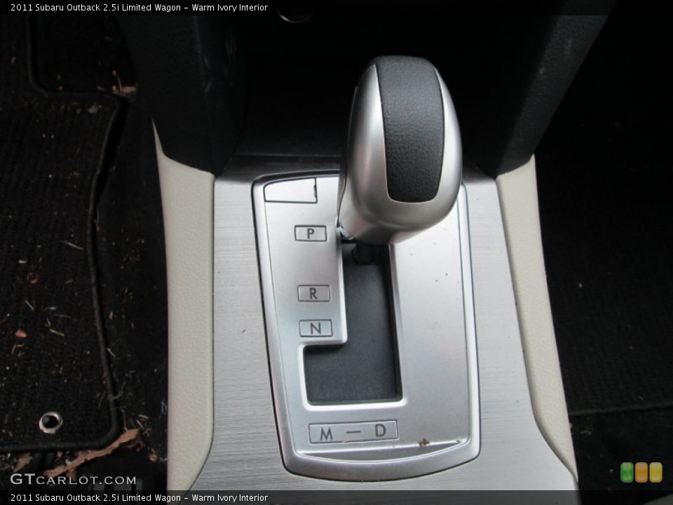 Warm Ivory Interior Transmission for the 2011 Subaru Outback 2.5i Limited Wagon #89810831