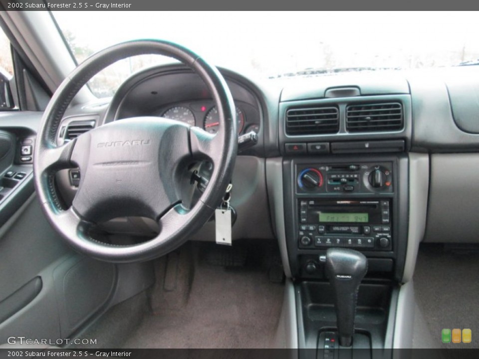 Gray Interior Dashboard for the 2002 Subaru Forester 2.5 S #89811149