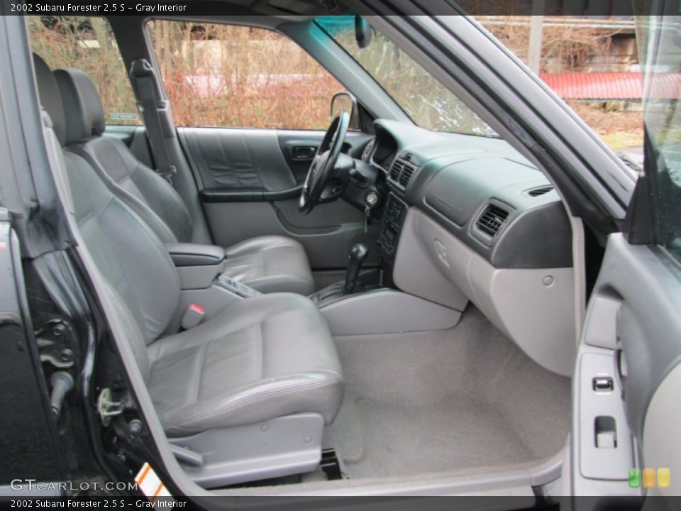 Gray 2002 Subaru Forester Interiors