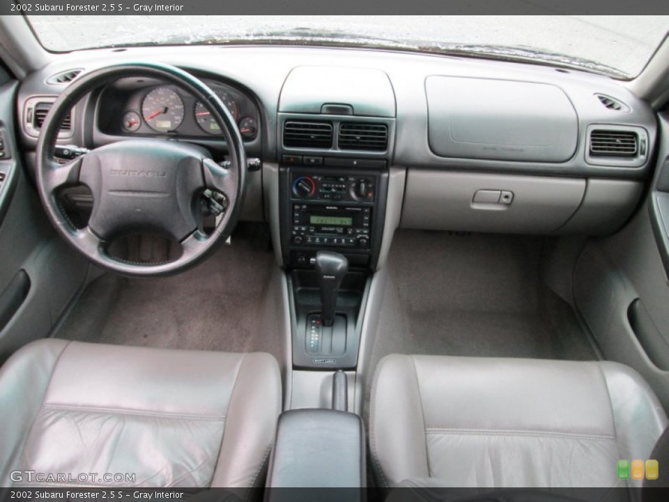 Gray Interior Dashboard for the 2002 Subaru Forester 2.5 S #89811269