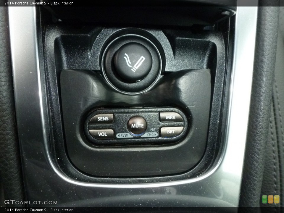 Black Interior Controls for the 2014 Porsche Cayman S #89813831