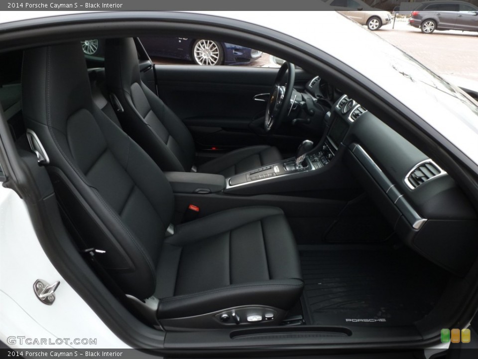 Black Interior Front Seat for the 2014 Porsche Cayman S #89813867