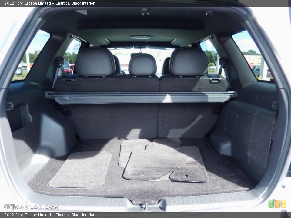 Charcoal Black Interior Trunk for the 2012 Ford Escape Limited #89821943