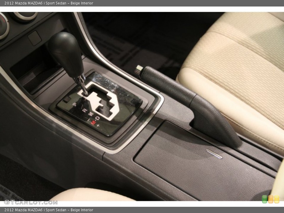 Beige Interior Transmission for the 2012 Mazda MAZDA6 i Sport Sedan #89824403