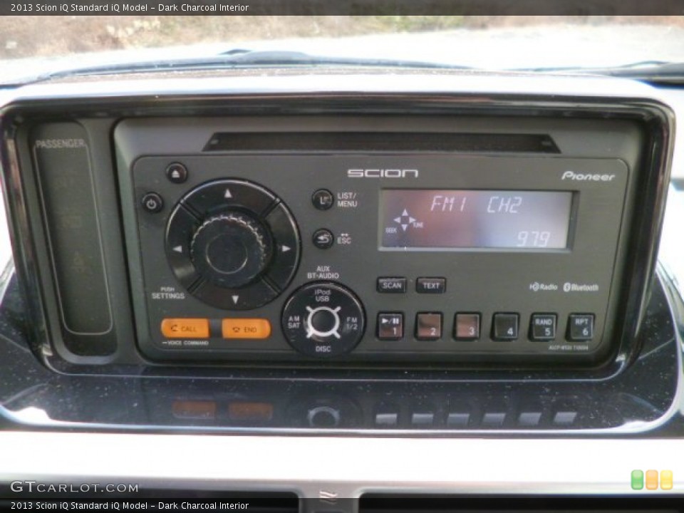 Dark Charcoal Interior Audio System for the 2013 Scion iQ  #89825966