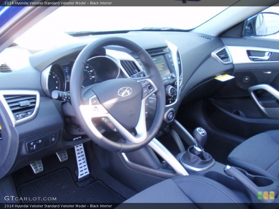 Black Interior Prime Interior for the 2014 Hyundai Veloster  #89827453