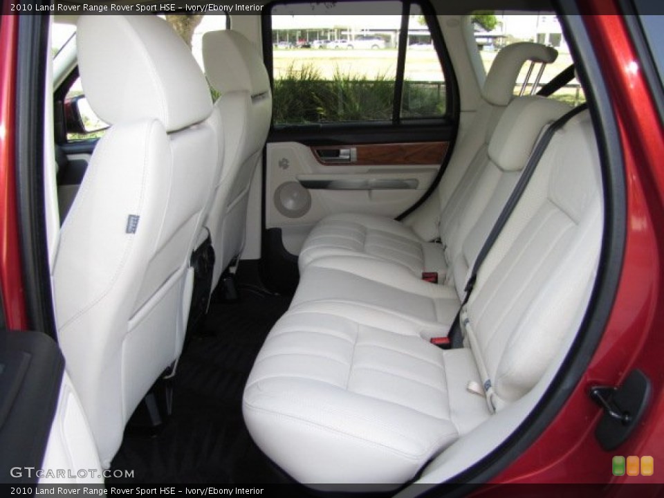 Ivory/Ebony Interior Rear Seat for the 2010 Land Rover Range Rover Sport HSE #89828312