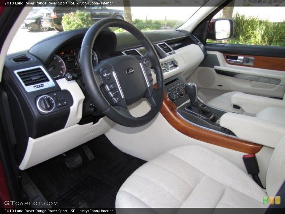 Ivory/Ebony Interior Prime Interior for the 2010 Land Rover Range Rover Sport HSE #89828470