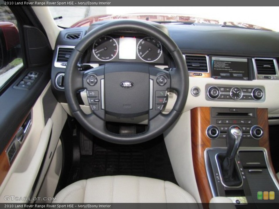 Ivory/Ebony Interior Dashboard for the 2010 Land Rover Range Rover Sport HSE #89828493
