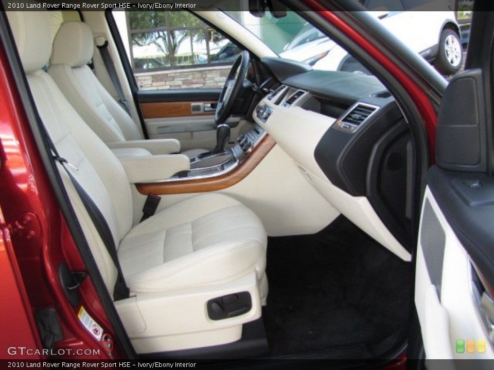 Ivory/Ebony Interior Front Seat for the 2010 Land Rover Range Rover Sport HSE #89828849
