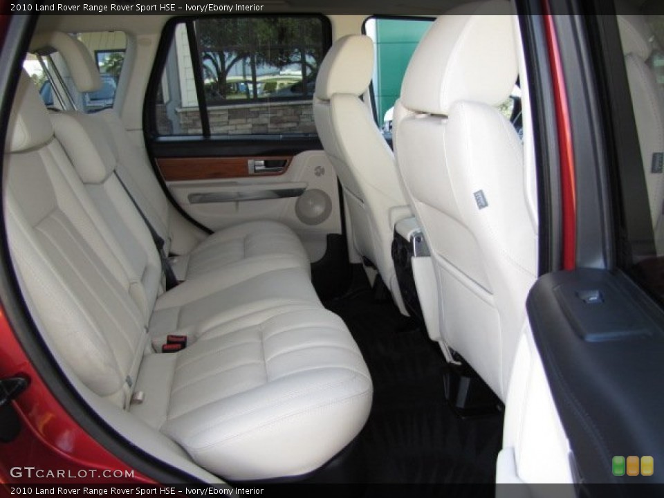 Ivory/Ebony Interior Rear Seat for the 2010 Land Rover Range Rover Sport HSE #89828891