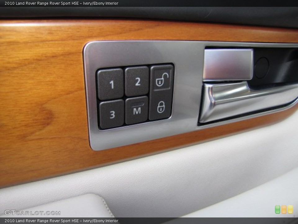 Ivory/Ebony Interior Controls for the 2010 Land Rover Range Rover Sport HSE #89829152