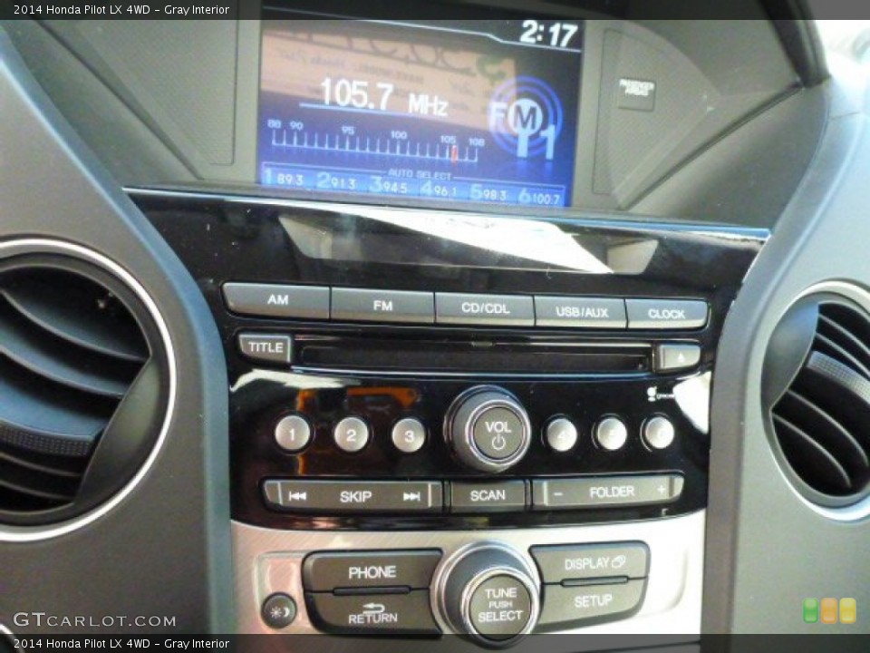 Gray Interior Controls for the 2014 Honda Pilot LX 4WD #89830496
