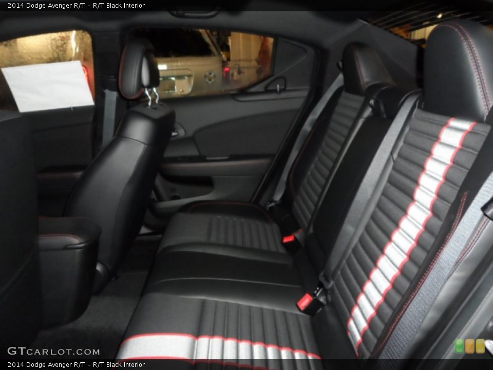 R/T Black Interior Rear Seat for the 2014 Dodge Avenger R/T #89831863