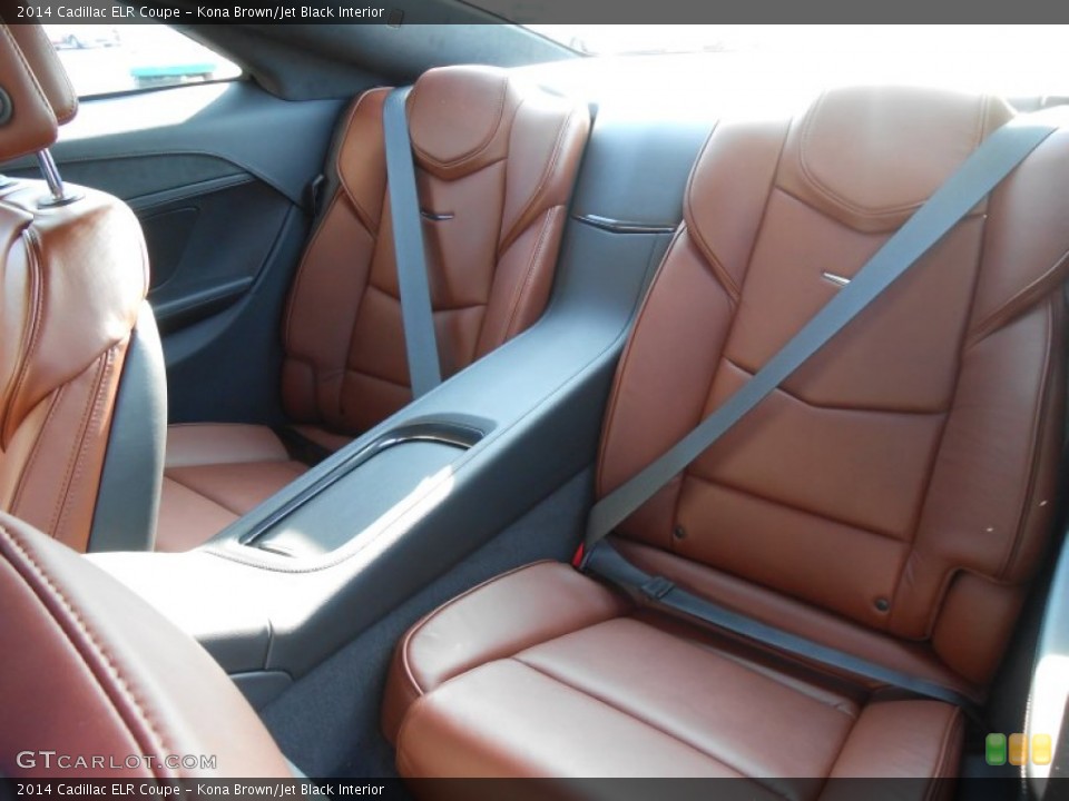 Kona Brown/Jet Black Interior Rear Seat for the 2014 Cadillac ELR Coupe #89836418