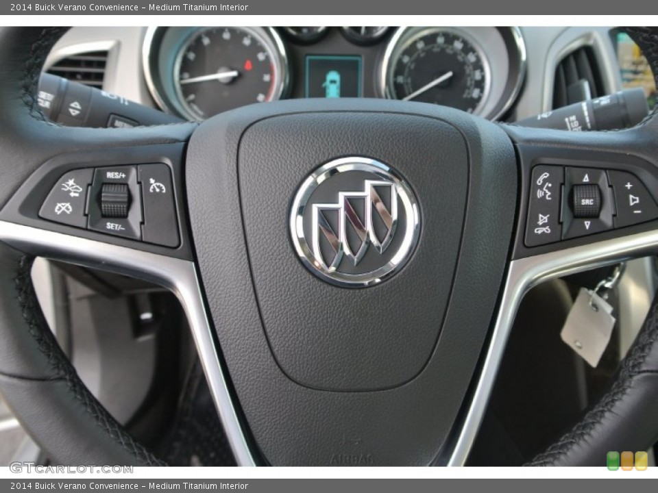 Medium Titanium Interior Steering Wheel for the 2014 Buick Verano Convenience #89841494