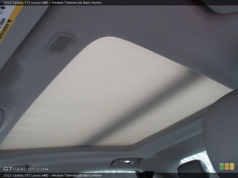 Medium Titanium/Jet Black Interior Sunroof for the 2013 Cadillac XTS Luxury AWD #89841815