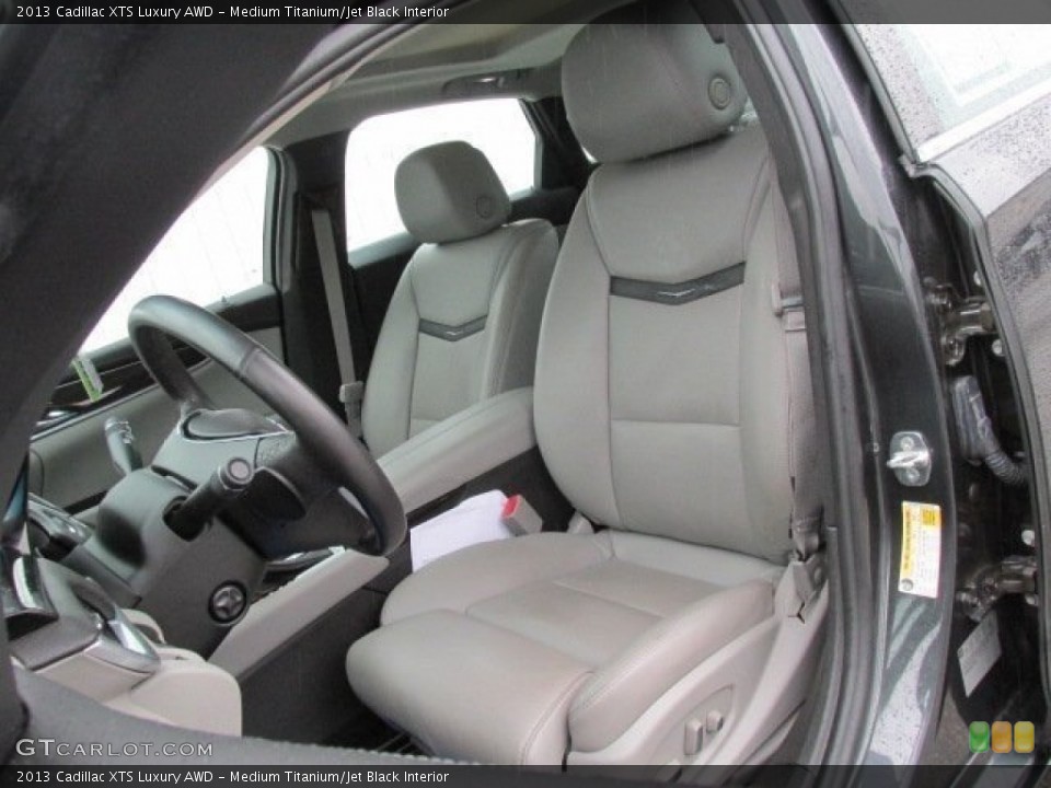 Medium Titanium/Jet Black Interior Front Seat for the 2013 Cadillac XTS Luxury AWD #89841842