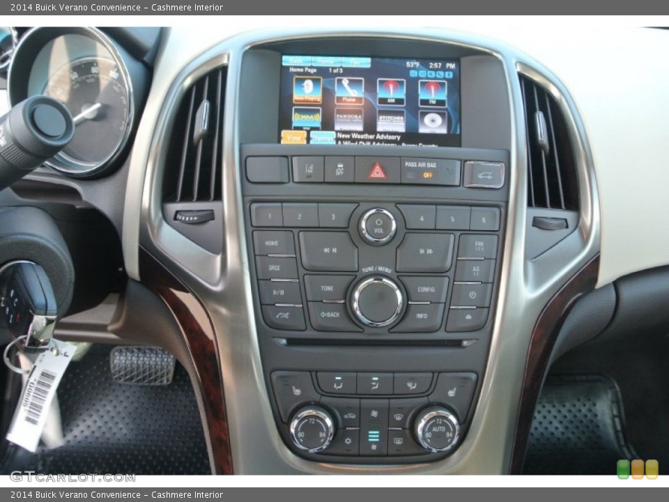 Cashmere Interior Controls for the 2014 Buick Verano Convenience #89842931