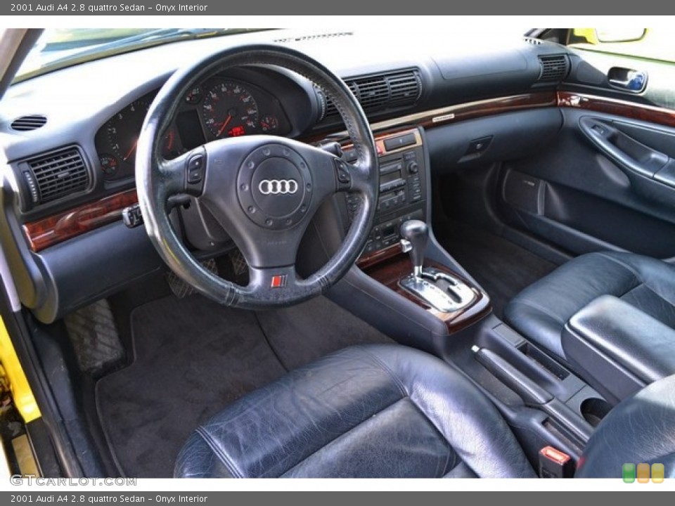 Onyx Interior Prime Interior for the 2001 Audi A4 2.8 quattro Sedan #89843009