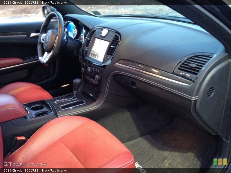 Black/Red Interior Dashboard for the 2013 Chrysler 300 SRT8 #89844230