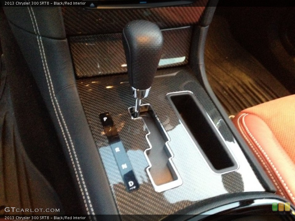 Black/Red Interior Transmission for the 2013 Chrysler 300 SRT8 #89844641