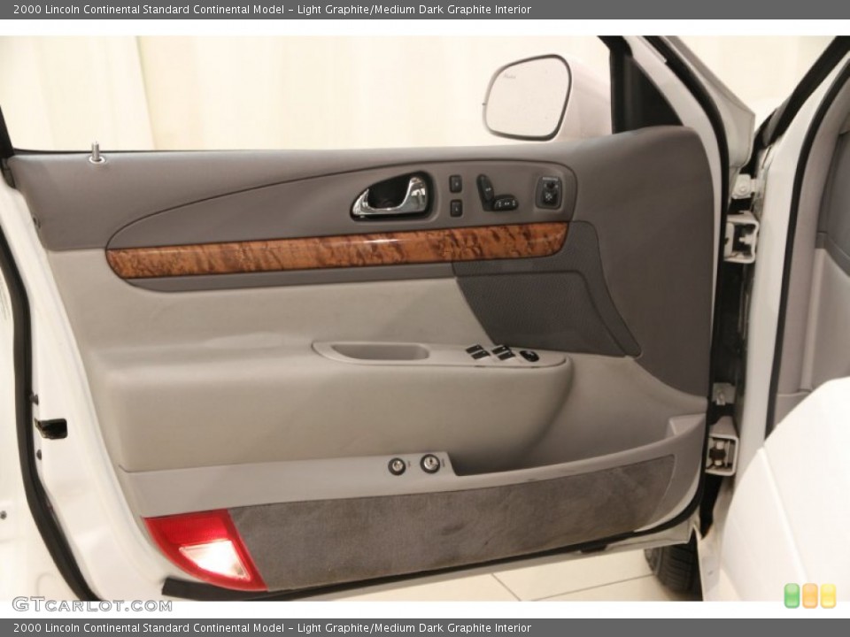 Light Graphite/Medium Dark Graphite Interior Door Panel for the 2000 Lincoln Continental  #89846135