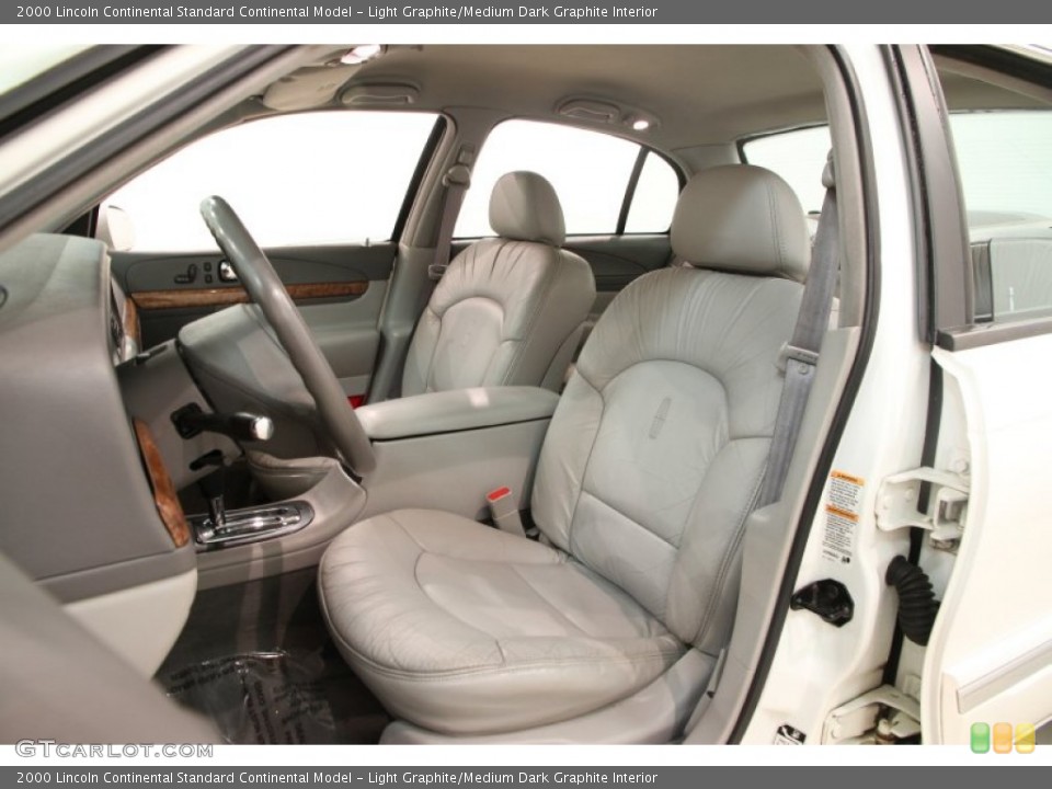 Light Graphite/Medium Dark Graphite Interior Front Seat for the 2000 Lincoln Continental  #89846153