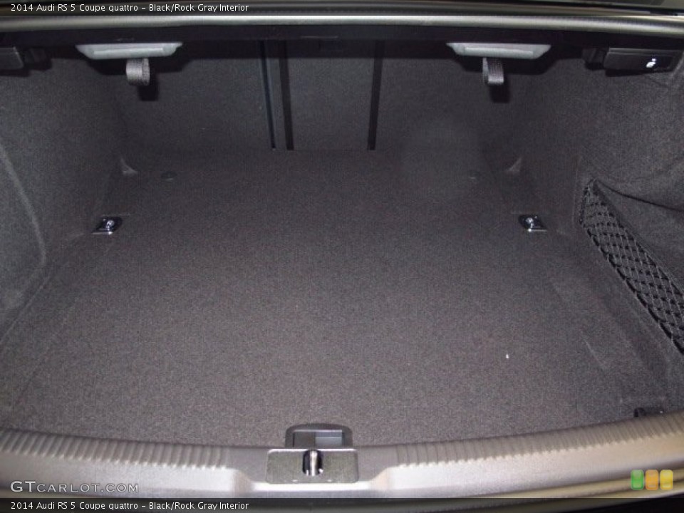 Black/Rock Gray Interior Trunk for the 2014 Audi RS 5 Coupe quattro #89846312