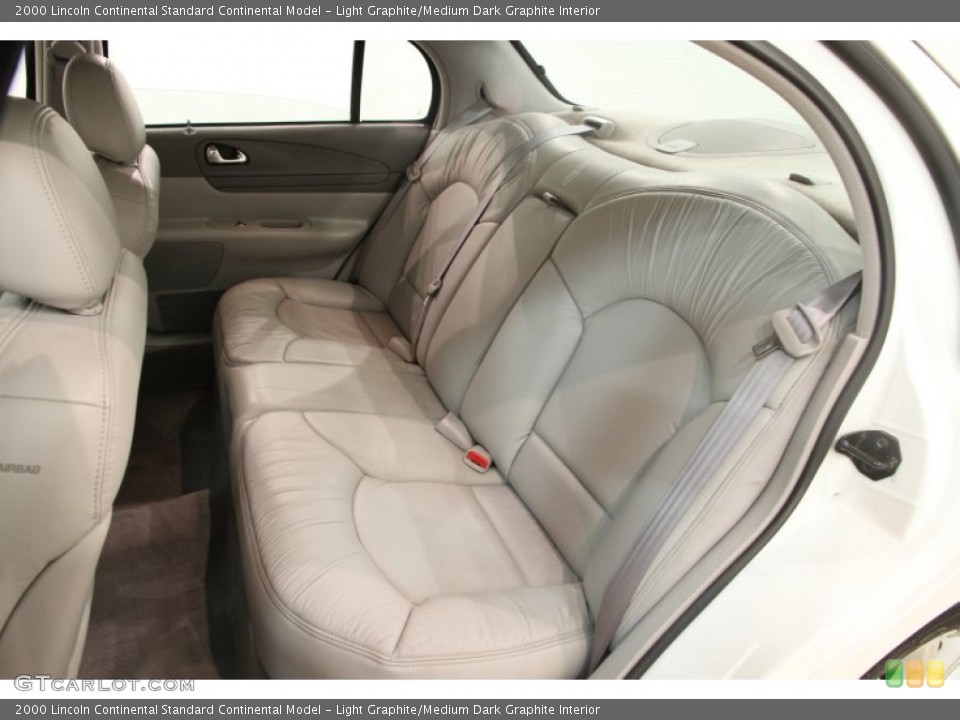 Light Graphite/Medium Dark Graphite Interior Rear Seat for the 2000 Lincoln Continental  #89846339