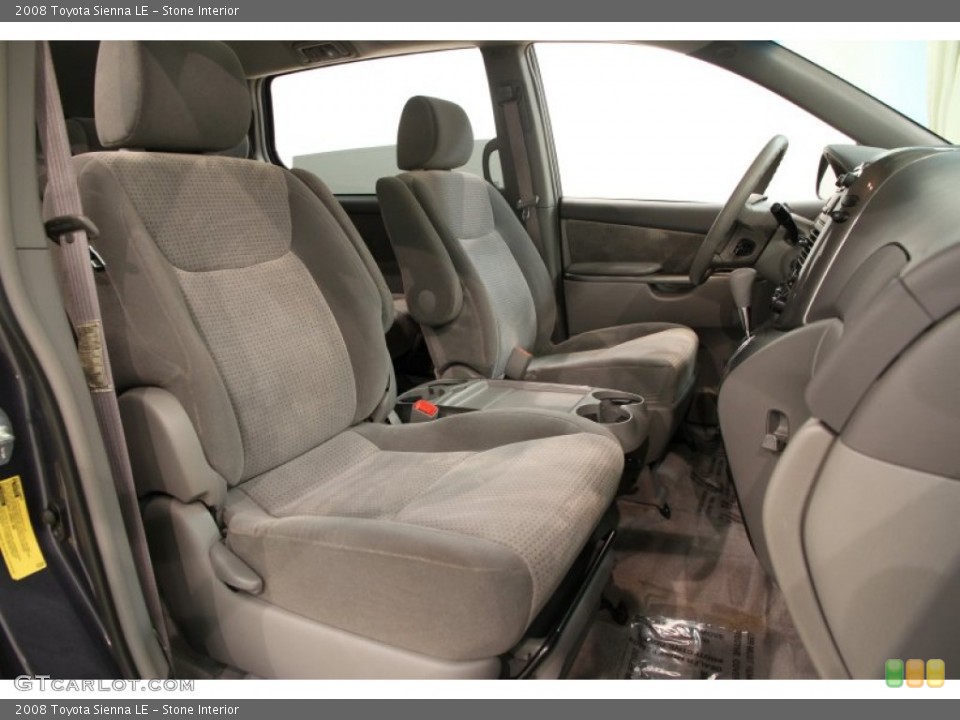 Stone Interior Front Seat for the 2008 Toyota Sienna LE #89848833