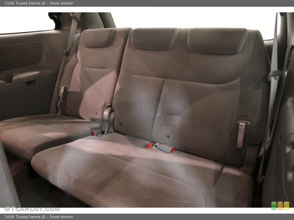Stone Interior Rear Seat for the 2008 Toyota Sienna LE #89848895