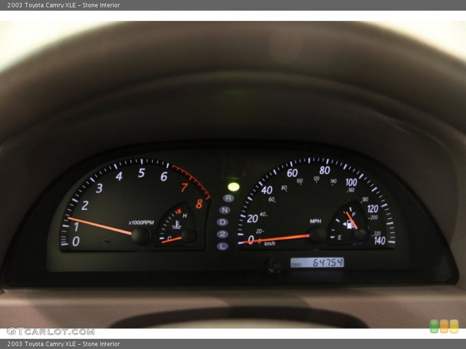 Stone Interior Gauges for the 2003 Toyota Camry XLE #89850236