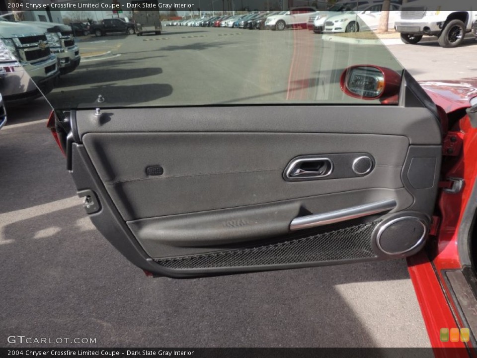 Dark Slate Gray Interior Door Panel for the 2004 Chrysler Crossfire Limited Coupe #89852741