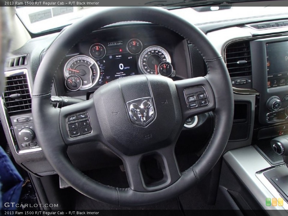 R/T Black Interior Steering Wheel for the 2013 Ram 1500 R/T Regular Cab #89854130
